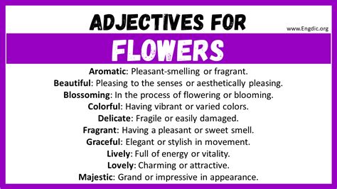 How to Describe Flowers: A Symphony of Colors, Scents, and Emotions