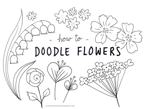 How to Doodle Flowers: A Whimsical Journey into the Art of Petals and Pencils