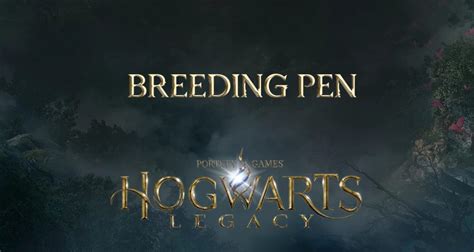 How to Use Breeding Pen in Hogwarts Legacy: A Comprehensive Guide